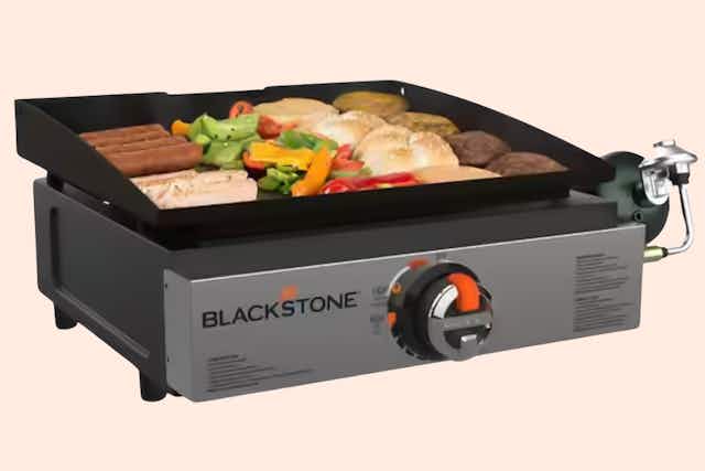 Grab a Blackstone Tabletop Griddle for $80 at Home Depot (Sale Ends Soon) card image