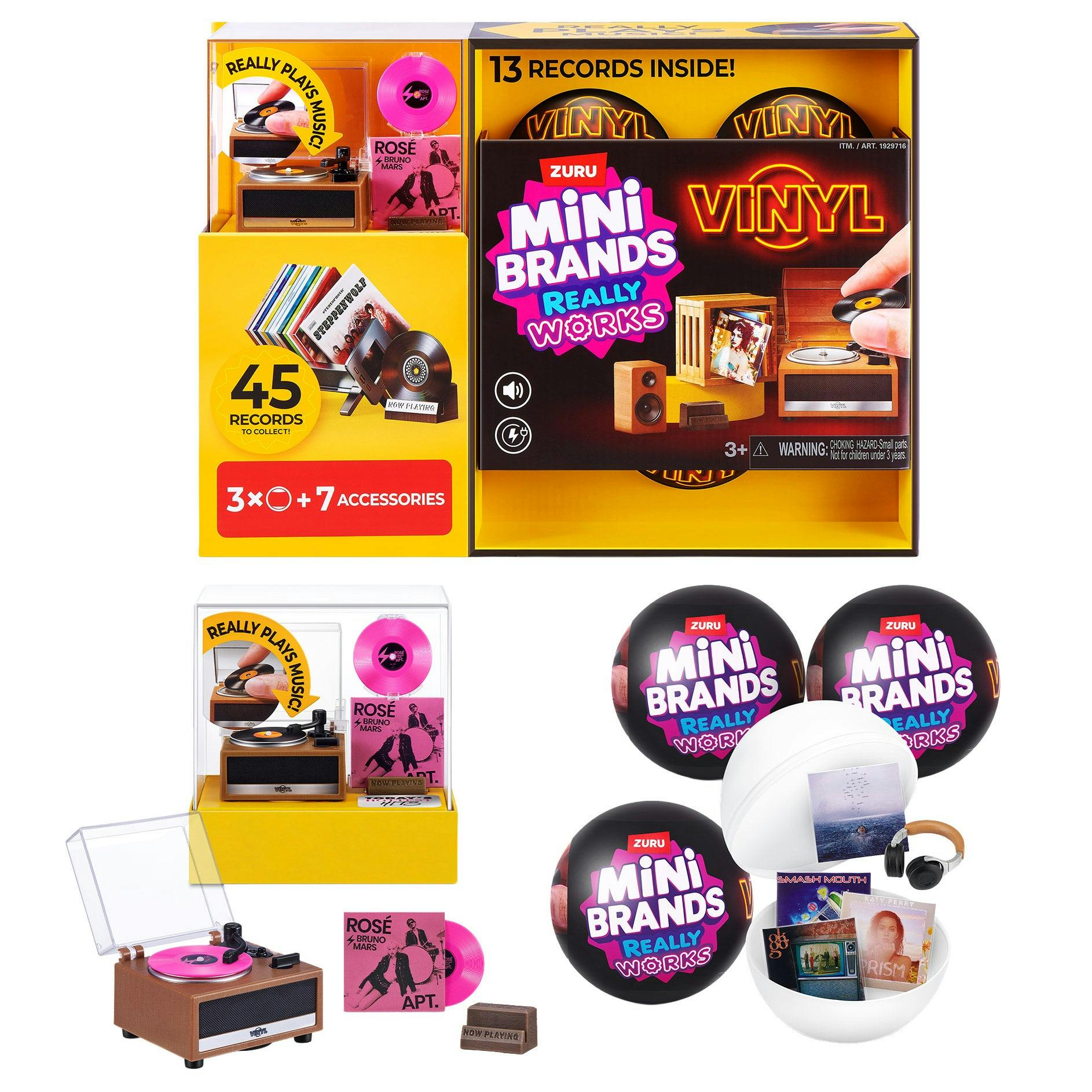 Zuru Mini Brands Vinyls Playset