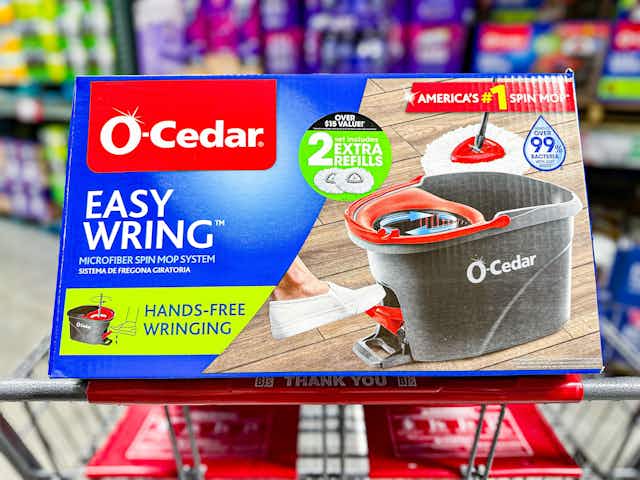 O-Cedar® Spin Mop With Extra Refills, Only $33.99 at BJ's card image