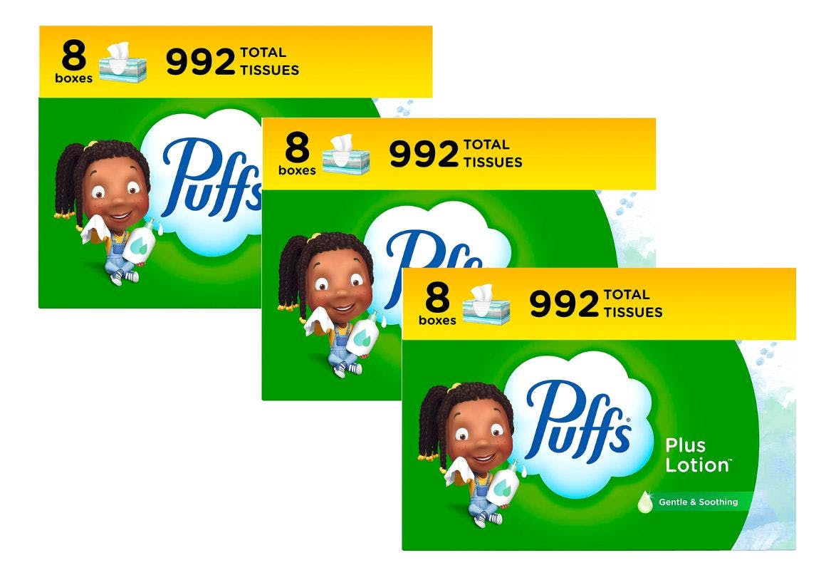 3 Puffs Tissue 8-Packs