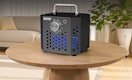 an ozone generator on a wooden table