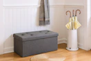 30-in Foldable Storage Ottoman Bench B0DR8246RC