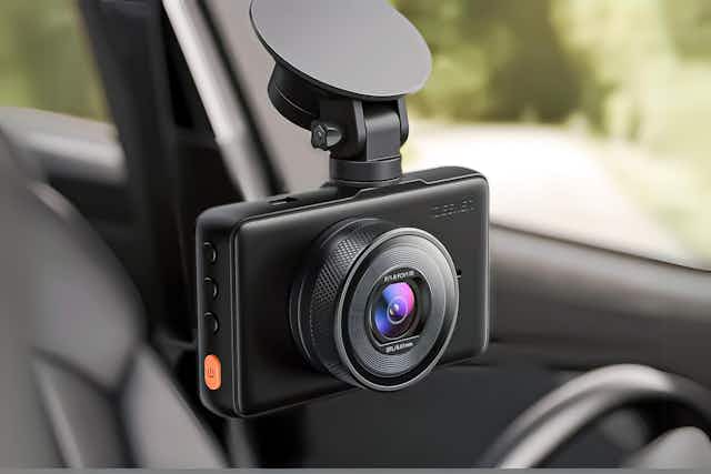 Vehicle Dash Camera, Only $26 on Walmart.com (Reg. $70) card image