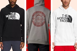 Macy's The North Face and Columbia Hoodies