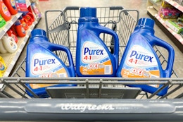 Buy 1 Get 2 Free Purex Detergent at Walgreens Plus 1,000 Fetch Rewards Points card image