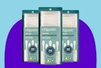 cliganic cotton swabs on KCL template