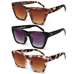 Bifocal Reader Sunglasses 3-Pack
