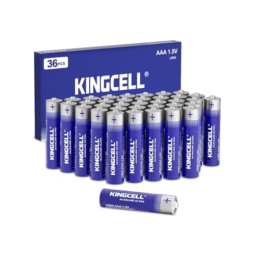 Kingcell AAA Batteries 36-Pack