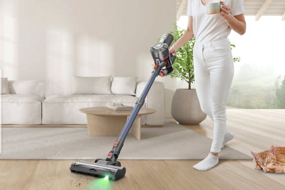 This $120 Cordless Stick Vacuum Cleaner Is $60 With Amazon Promo Code