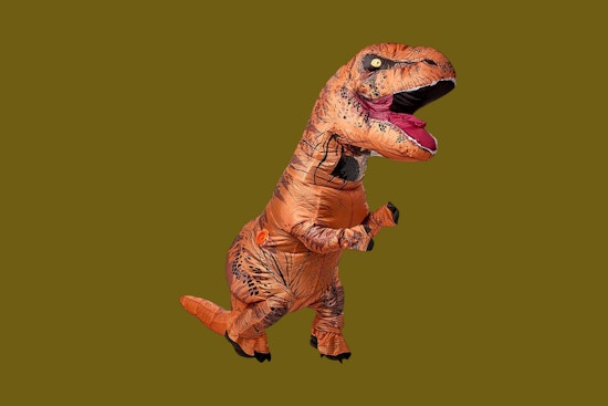 Inflatable T-Rex Costume Drops to $27 for Amazon Prime Day