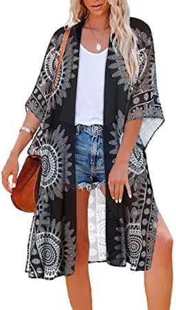 Women's Kimono Swimsuit Coverup