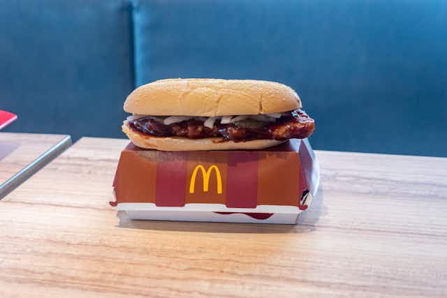 McDonald's Is Sending the McRib on a Farewell Tour card image