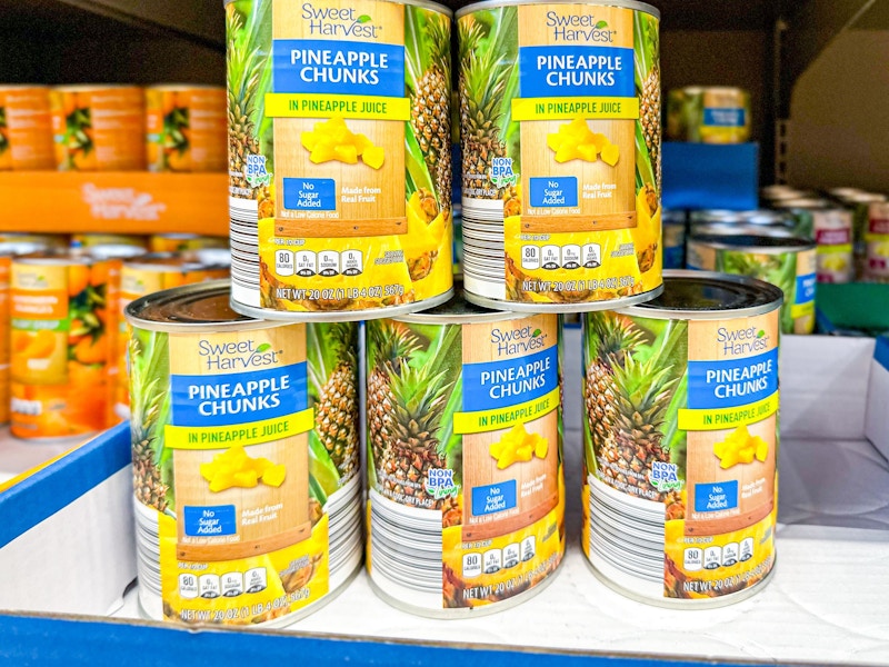 Aldi pineapple chunks