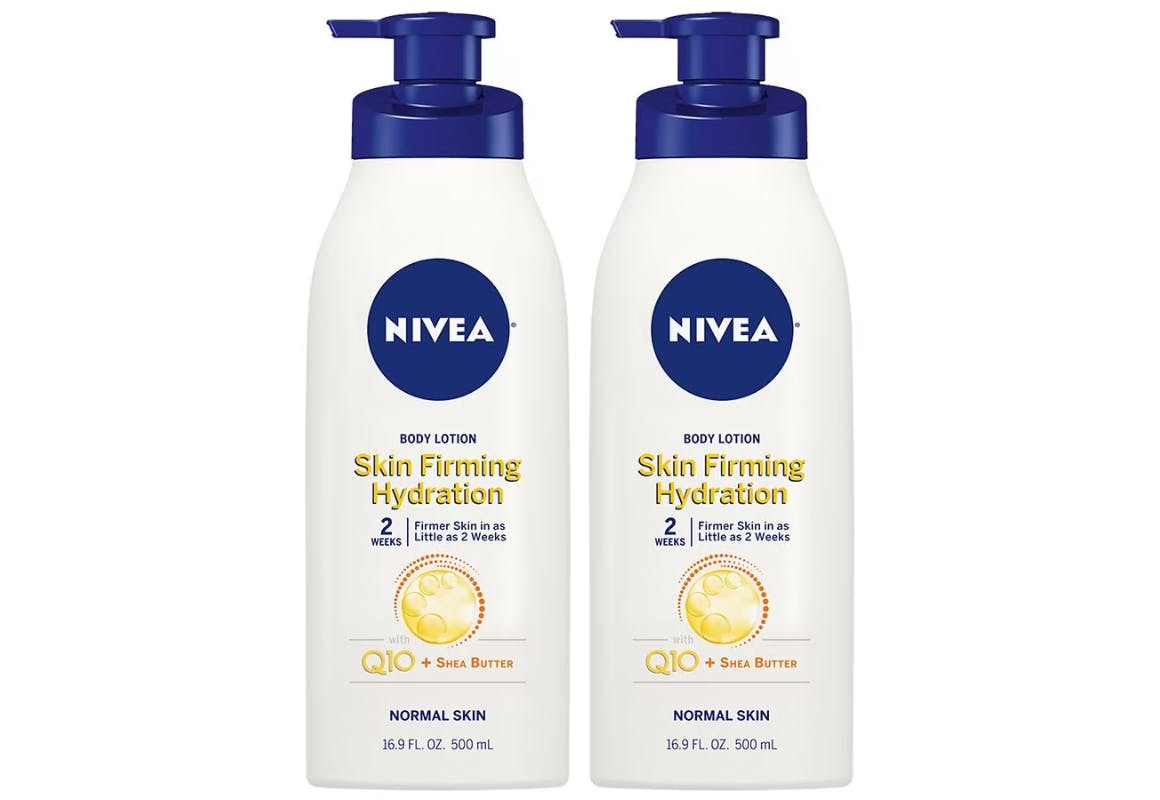 2 NIVEA Q10 Skin Firming Lotions