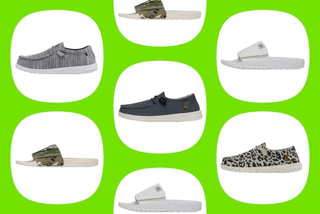 Hey Dude Shoe Sale at eBay — Prices Starting at Just $19 Shipped card image