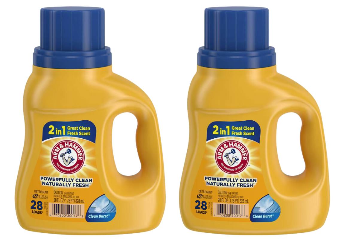 2 Arm & Hammer Laundry Items