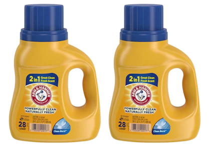 2 Arm & Hammer Laundry Items
