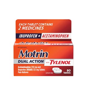 Motrin®️ Dual Action Tablets