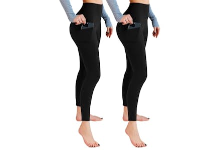 Leggings With Pockets 2-Pack