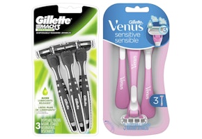 1 Gillette + 1 Venus Razors
