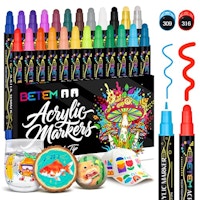 Dual Tip Acrylic Paint Pens