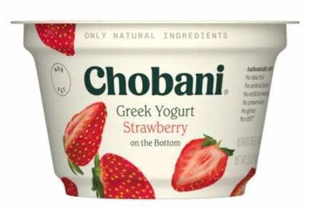 Chobani Yogurt Cup