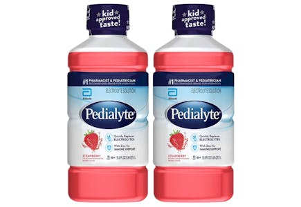 2 Pedialyte Drinks