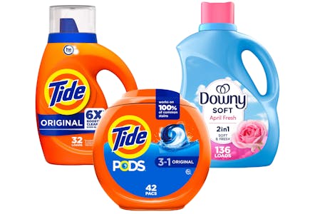 2 Tide + 1 Downy (210 Loads)