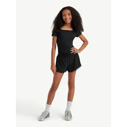 Kids' Mesh Hem Tulip Short Set