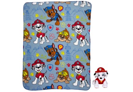 Paw Patrol Blanket Set