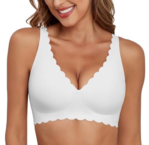 Women's Wireless Push Up Plunge Bra