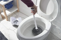 Clorox Toilet Plunger with Caddy B00P7VW2H6