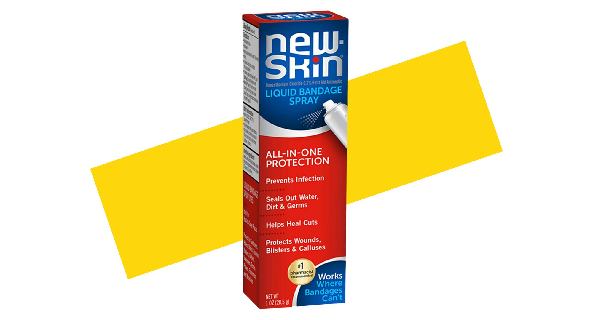 New Skin Liquid Bandage Spray, Priced at 4.22 on Amazon The Krazy