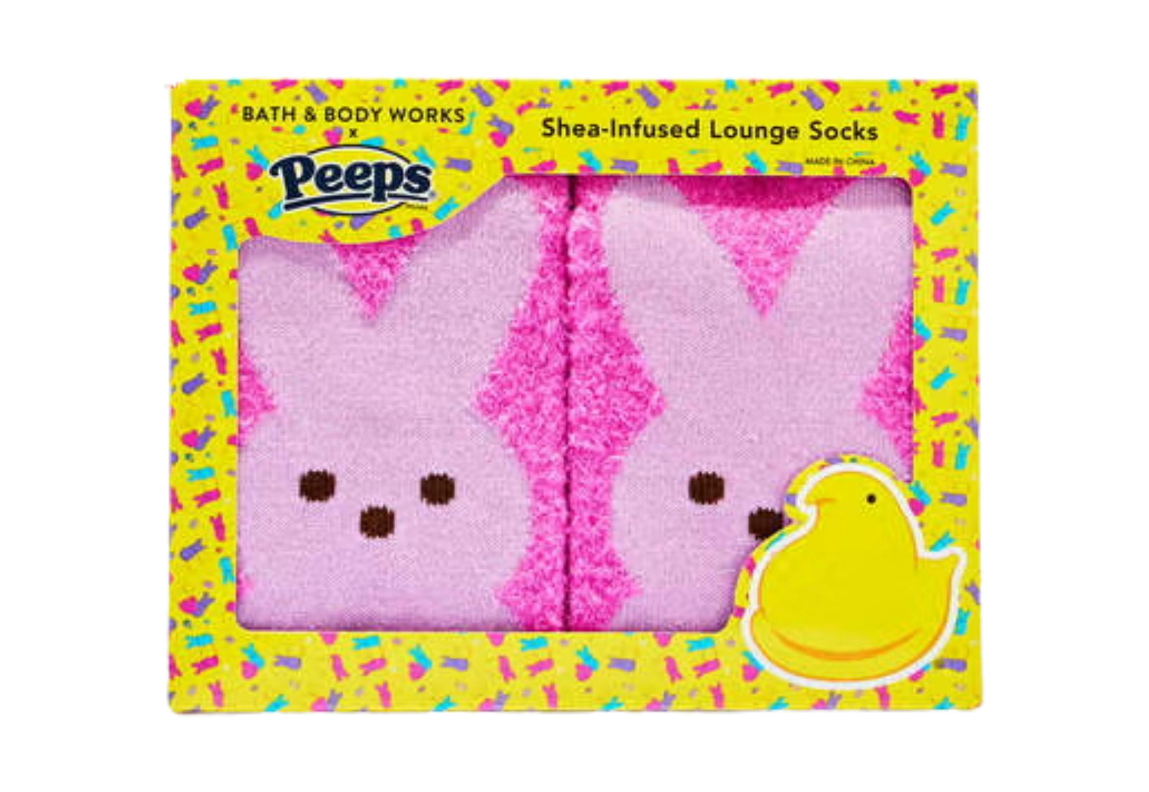 Peeps Shea-Infused Socks