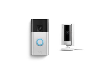Ring Doorbell and Indoor Cam Bundle