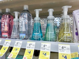 method hand soaps on walgreens shelf