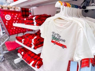 matching holiday pajamas at target