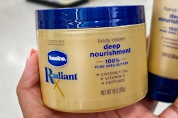 Vaseline Radiant Body Cream, as Low as $6.98 on Amazon (Reg. $13.99) card image