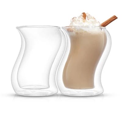 JoyJolt Pivot Double Wall Glasses