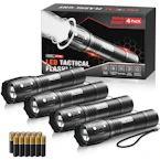 LED Flashlight 4-Pack