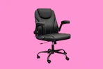 Ergonomic Leather Office Chair