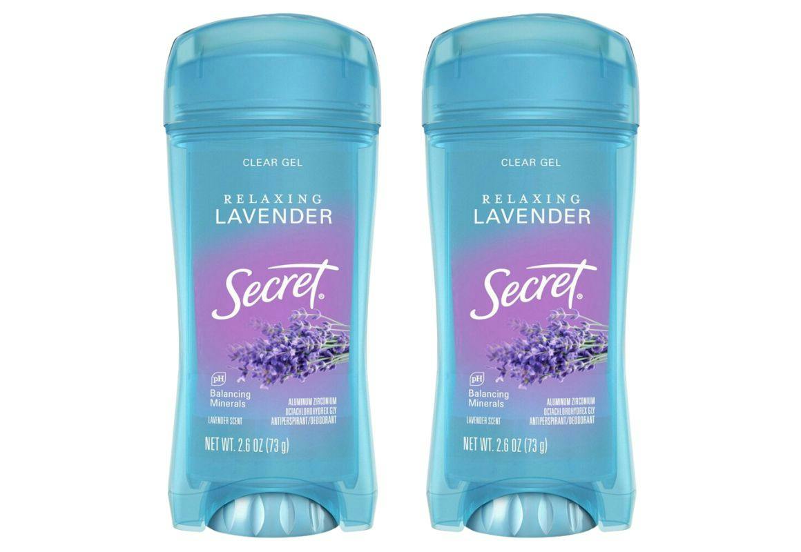 2 Secret Antiperspirants