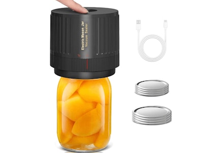 Mason Jar Vacuum Sealer