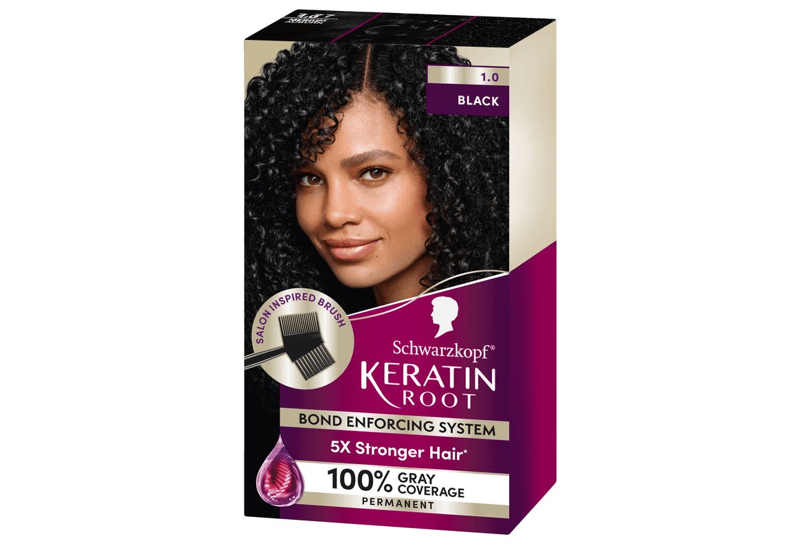 Schwarzkopf® Keratin Root Hair Color
