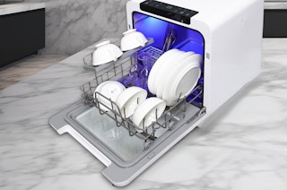 a countertop dishwasher