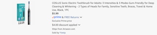 Amazon Electric Toothbrush 2025