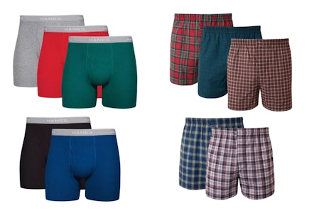 Hanes Men's Boxer Set