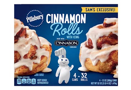Pillsbury Cinnamon Rolls 4-Pack