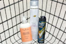dove, degree, and shea moisture products in shopping cart