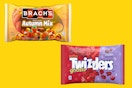 brachs candy corn and twizzlers ghosts candy bags
